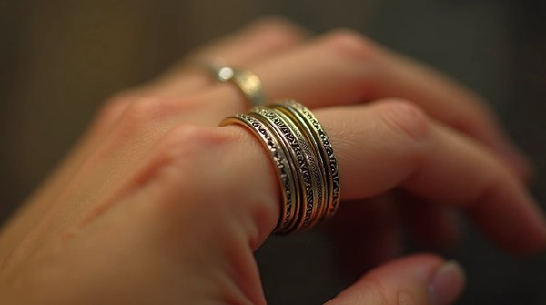 Plein feu sur la tendance intemporelle de la bague multi-anneaux